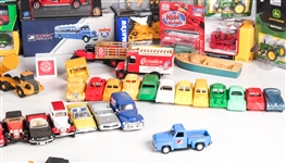 MODEL VEHICLE BONANZA LOT - 40+ CARS, TRUCKS, TRACTORS