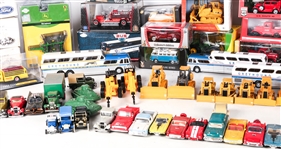 MODEL VEHICLE BONANZA LOT - 40+ CARS, TRUCKS, TRACTORS