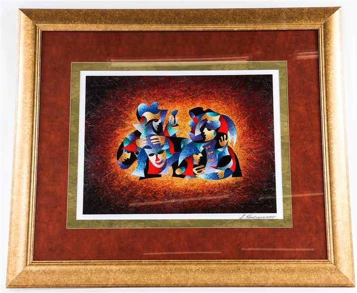 A. KRASNYANSKY "OFFICER CELEBRATION #7" SERIGRAPH