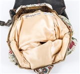 20TH C. BEADED BAGS AND LEATHER COIN PURSES