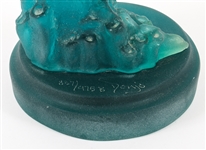 DONJO ACRYLIC DOLPHIN SCULPTURE 