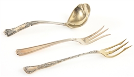 GORHAM STERLING SILVER SPOON AND FORKS
