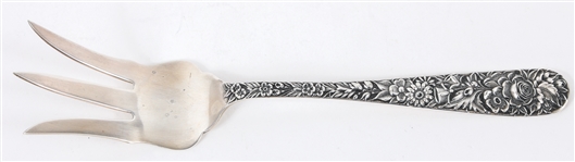 KIRK REPOUSSE STERLING SILVER RELISH FORK 