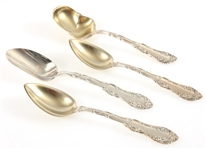 TOWLE OLD ENGLISH STERLING SILVER SERVING SPOONS
