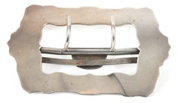 WHITING STERLING SILVER BELT BUCKLE
