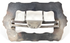 WHITING STERLING SILVER BELT BUCKLE