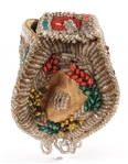 NATIVE AMERICAN BEADED HANDBAG WHIMSY 