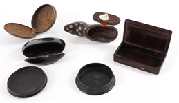 SNUFF BOXES - LOT OF 5