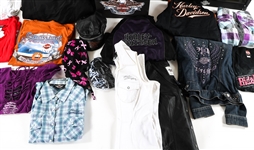 HARLEY DAVIDSON WOMENS SHIRTS AND APPAREL 