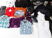 HARLEY DAVIDSON WOMENS SHIRTS AND APPAREL 