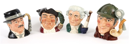 ROYAL DOULTON PORCELAIN TOBY MUGS
