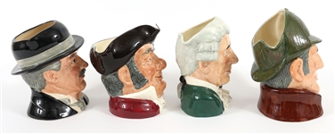 ROYAL DOULTON PORCELAIN TOBY MUGS