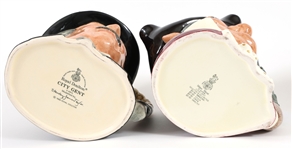 ROYAL DOULTON PORCELAIN TOBY MUGS