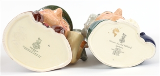 ROYAL DOULTON PORCELAIN TOBY MUGS