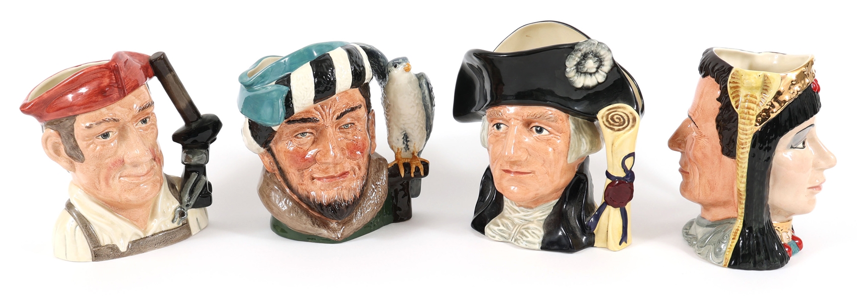 ROYAL DOULTON PORCELAIN TOBY MUGS