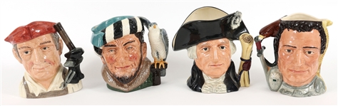 ROYAL DOULTON PORCELAIN TOBY MUGS