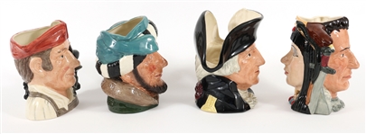 ROYAL DOULTON PORCELAIN TOBY MUGS