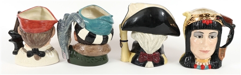 ROYAL DOULTON PORCELAIN TOBY MUGS