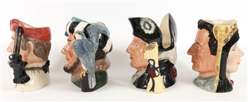 ROYAL DOULTON PORCELAIN TOBY MUGS