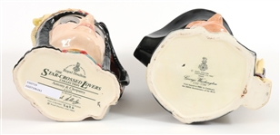 ROYAL DOULTON PORCELAIN TOBY MUGS