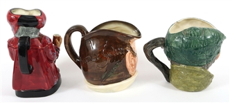 ROYAL DOULTON PORCELAIN TOBY MUGS