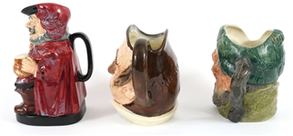 ROYAL DOULTON PORCELAIN TOBY MUGS