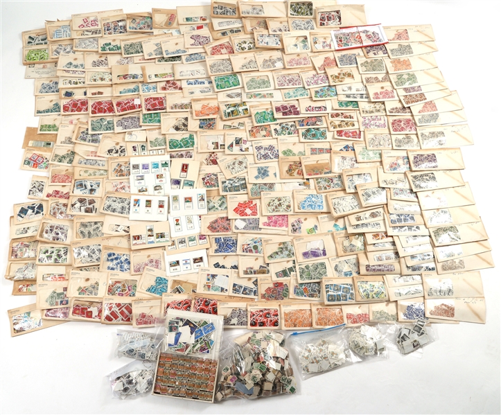 LATE 19TH / 2OTH C. INTERNATIONAL CANCELED STAMPS