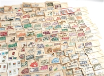 LATE 19TH / 2OTH C. INTERNATIONAL CANCELED STAMPS