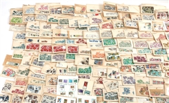 LATE 19TH / 2OTH C. INTERNATIONAL CANCELED STAMPS