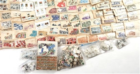 LATE 19TH / 2OTH C. INTERNATIONAL CANCELED STAMPS