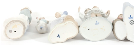 LLADRO, NAO, & REX PORCELAIN FIGURINES
