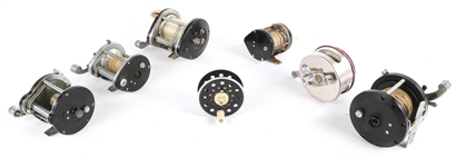 20TH C. FISHING REELS - OCEAN CITY, CORTLAND, IMPERIAL