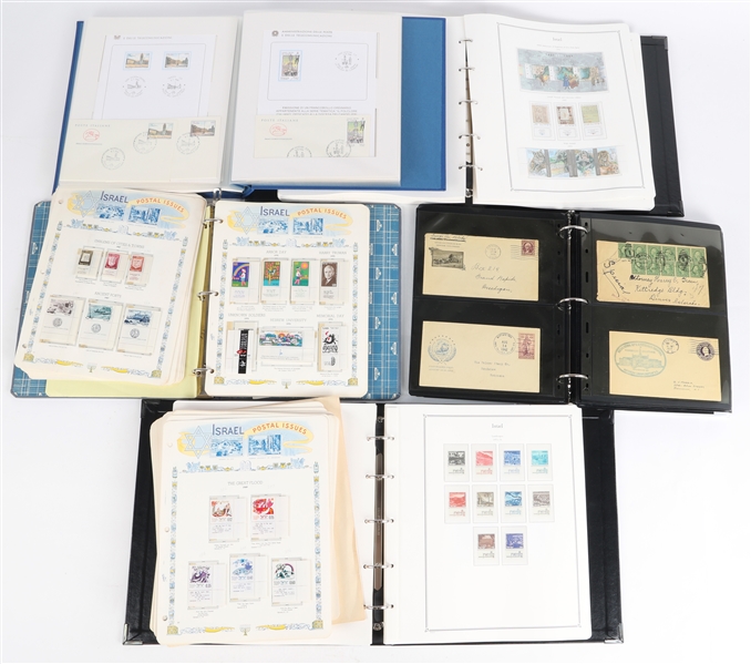 CANCELED & UNUSED INTERNATIONAL STAMPS & POST CARDS