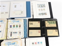 CANCELED & UNUSED INTERNATIONAL STAMPS & POST CARDS
