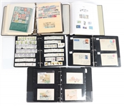 CANCELED & UNUSED INTERNATIONAL STAMPS & POST CARDS