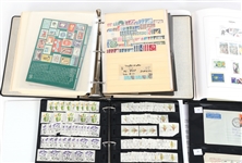 CANCELED & UNUSED INTERNATIONAL STAMPS & POST CARDS