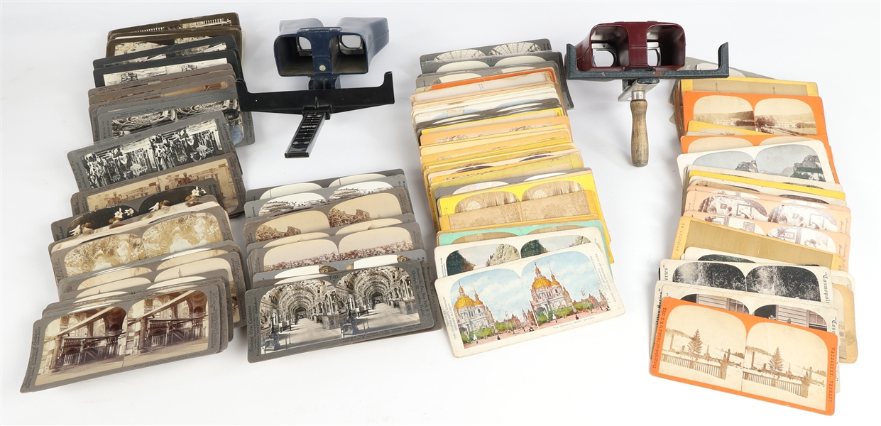 20TH C. STEREOVIEWS & KEYSTONE VIEWERS