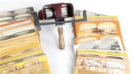 20TH C. STEREOVIEWS & KEYSTONE VIEWERS