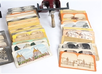 20TH C. STEREOVIEWS & KEYSTONE VIEWERS