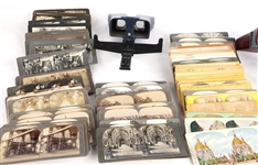 20TH C. STEREOVIEWS & KEYSTONE VIEWERS