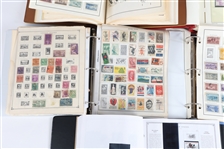 LATE 19TH / 20TH C. U.S. CANCELED STAMPS AND POSTCARDS