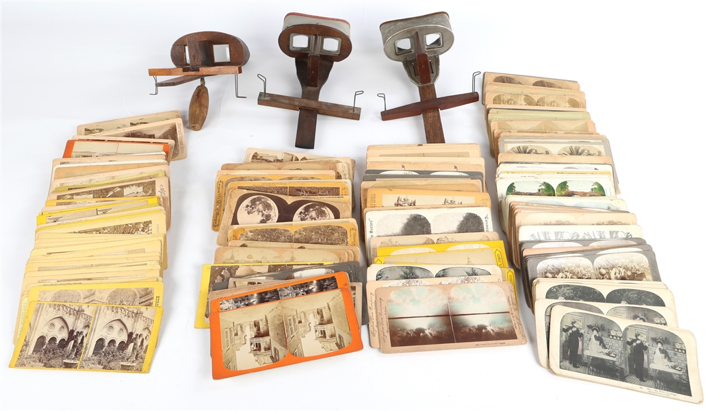 20TH C. STEREOVIEWS & VIEWERS