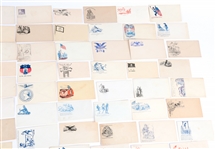 CIVIL WAR PATRIOTIC ENVELOPES & PHILATELIST COLLECTORS LOT