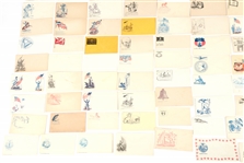 CIVIL WAR PATRIOTIC ENVELOPES & PHILATELIST COLLECTORS LOT