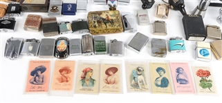 TOBACCIANA COLLECTOR LOT - LIGHTERS, PIPES, & MORE