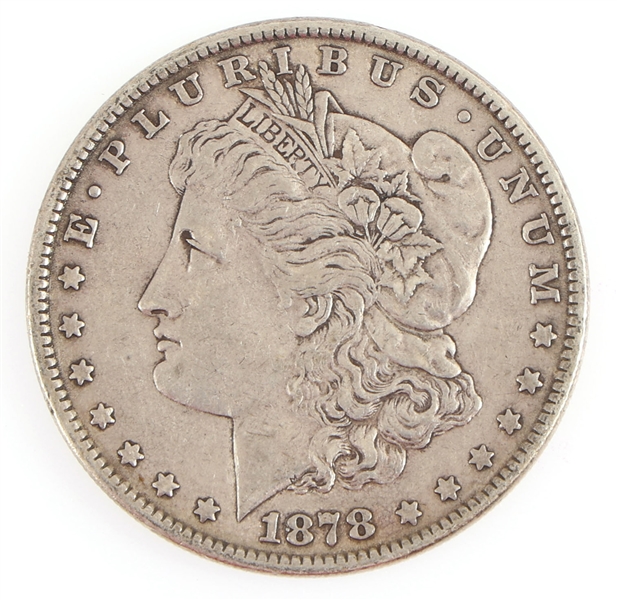 1878 7TF REV 79 US MORGAN SILVER DOLLAR COIN 