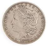 1878 7TF REV 79 US MORGAN SILVER DOLLAR COIN 