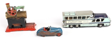 20TH C. TIN TOYS - LOT OF THREE