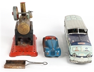 20TH C. TIN TOYS - LOT OF THREE