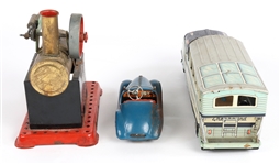 20TH C. TIN TOYS - LOT OF THREE